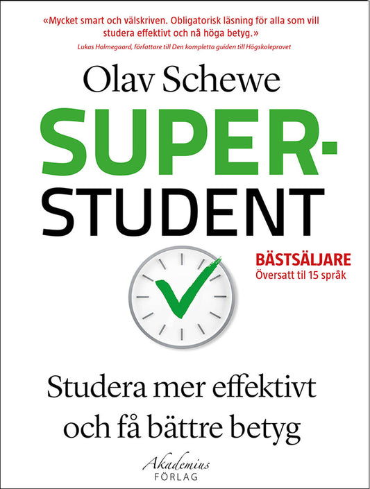 Omslag till Superstudent av Olav Schewe