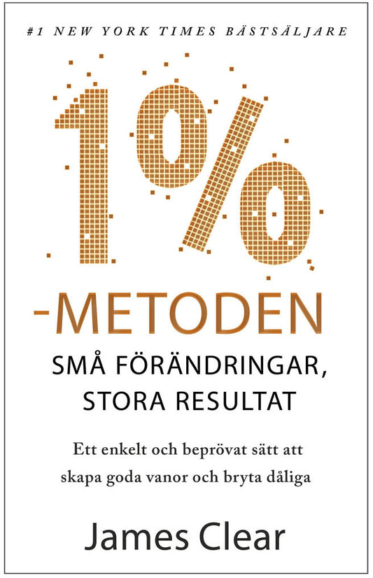 Omslag till 1%-metoden av James Clear