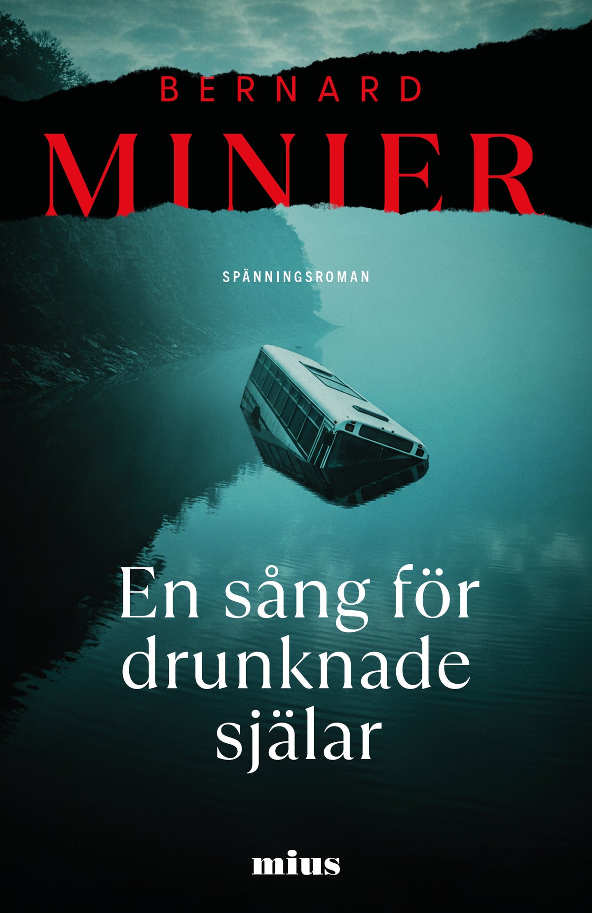 Omslag till En sång för drunknade själar av Bernard Minier